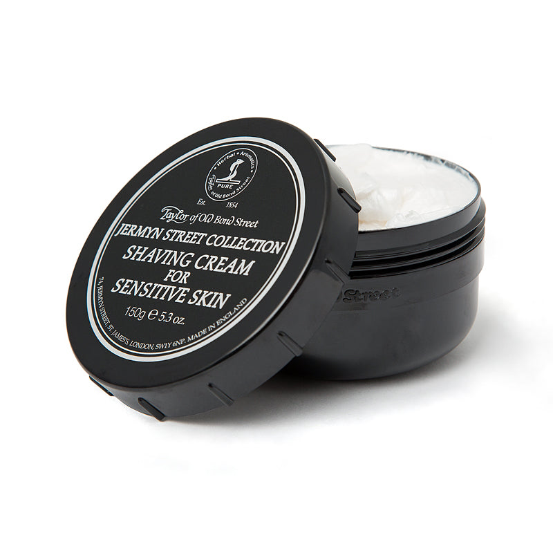 Taylor of Old Bond Street Jermyn Street Collection Shaving Cream Bowl, 150g, Open
